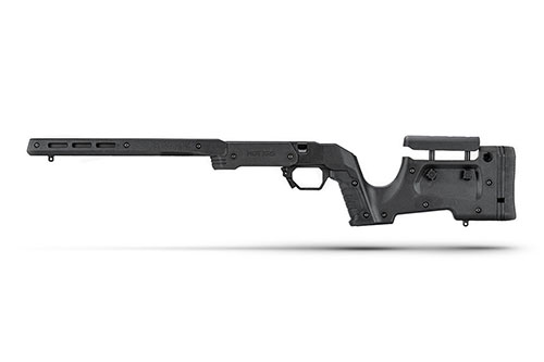 Das MDT XRS Chassis bietet dir den Komfort eines traditionellen Stocks mit den Vorteilen eines modernen Präzisionssystems, ideal für Jagd- und Zielgewehre.